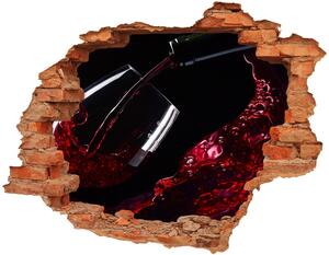 Foto fotografie diera na stenu Červené víno nd-c-54930015