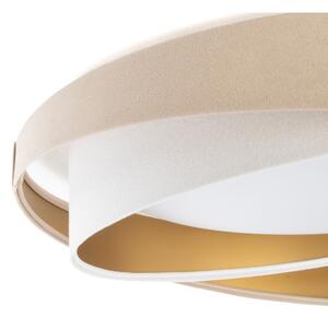 LED stropné svietidlo GALAXY MODERN LED/24W/230V pr. 55 cm béžová/biela/zlatá