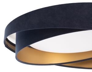 LED stropné svietidlo GALAXY MODERN LED/24W/230V pr. 55 cm modrá/zlatá