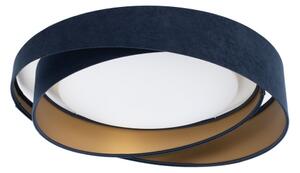 LED stropné svietidlo GALAXY MODERN LED/24W/230V pr. 55 cm modrá/zlatá