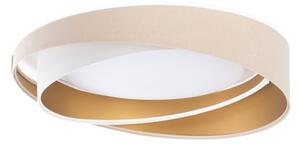 LED stropné svietidlo GALAXY MODERN LED/24W/230V pr. 55 cm béžová/biela/zlatá