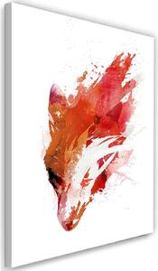 Obraz na plátne Červeno-oranžová líška - Robert Farkas Rozmery: 40 x 60 cm