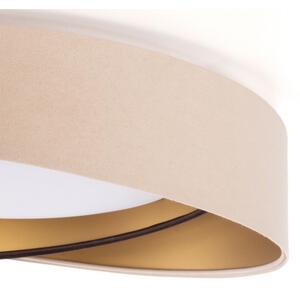 LED stropné svietidlo GALAXY MODERN LED/24W/230V priemer 55 cm béžová/hnedá/zlatá