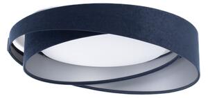 LED stropné svietidlo GALAXY MODERN LED/24W/230V pr. 55 cm modrá/strieborná