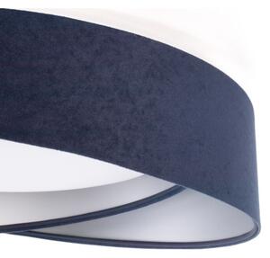 LED stropné svietidlo GALAXY MODERN LED/24W/230V pr. 55 cm modrá/strieborná