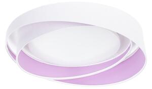 LED Stropné svietidlo GALAXY MODERN LED/24W/230V pr. 55 cm biela/fialová