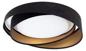 LED stropné svietidlo GALAXY MODERN LED/24W/230V pr. 55 cm čierna/zlatá