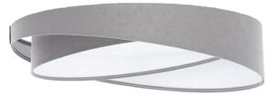 LED stropné svietidlo GALAXY MODERN LED/24W/230V priemer 55 cm šedá/biela