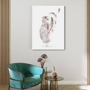 Obraz na plátne Lietajúca sova - Robert Farkas Rozmery: 40 x 60 cm