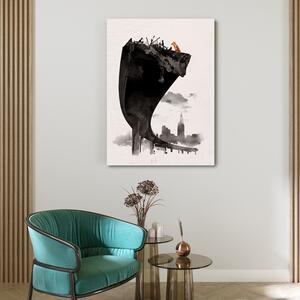 Obraz na plátne Zvedavá líška - Robert Farkas Rozmery: 40 x 60 cm