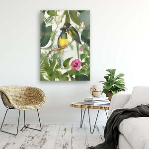 Obraz na plátne Vtáky v džungli 2 - Andrea Haase Rozmery: 40 x 60 cm