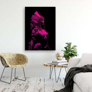 Obraz na plátne Krásna ružová žena - Pau Fernandez Rozmery: 40 x 60 cm
