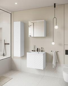 Kúpeľňová zostava so zrkadlom IZORIA 1 - biela + umývadlo ZDARMA