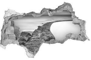Nálepka fototapeta 3D výhľad Kamienková pláž
