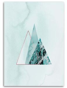 Obraz na plátne Tri minimalistické trojuholníky - Andrea Haase Rozmery: 40 x 60 cm