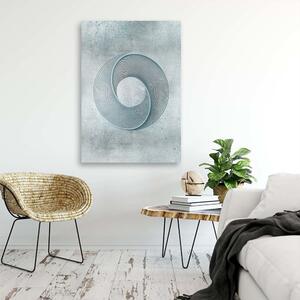 Obraz na plátne Modrý kruh - Andrea Haase Rozmery: 40 x 60 cm