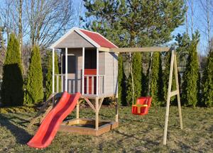 Detský záhradný domček s ihriskom CHILDHOOD