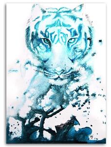 Obraz na plátne Maľovaný tiger - Marta Horodniczy Rozmery: 40 x 60 cm