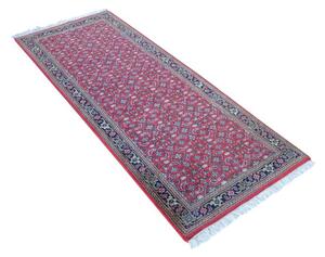 Ručne tkaný červený koberec Yammuna 9405 behúň 0,80 x 2,00 m