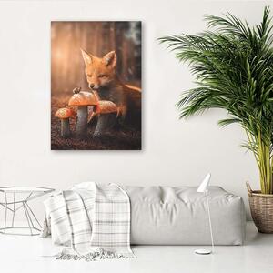 Obraz na plátne Líška v čarovnom lese - Jose Francese Rozmery: 40 x 60 cm