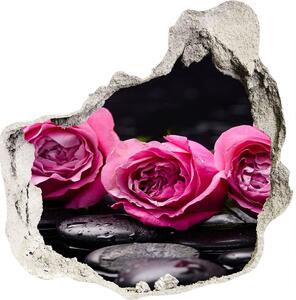 Nálepka fototapeta 3D výhľad Ružových ruží
