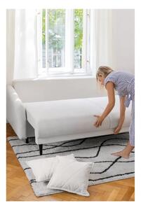 Biela rozkladacia pohovka 215 cm Bjork – Selection