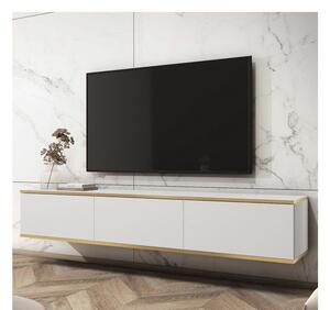 Televízny stolík REFUGIO - 175 cm, biely