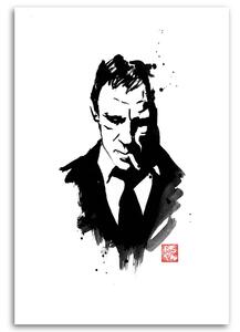 Obraz na plátne James Bond Daniel Craig - Péchane Rozmery: 40 x 60 cm