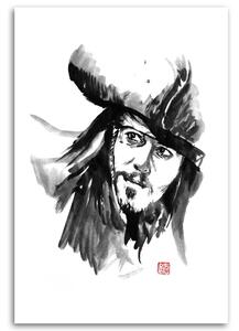 Obraz na plátne Jack Sparrow - Péchane Rozmery: 40 x 60 cm