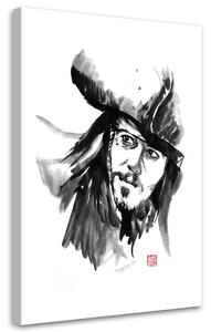 Obraz na plátne Jack Sparrow - Péchane Rozmery: 40 x 60 cm