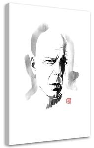 Obraz na plátne Bruce Willis - Péchane Rozmery: 40 x 60 cm