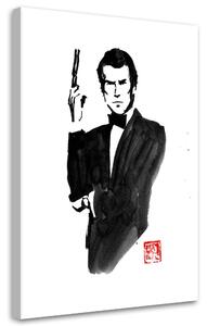 Obraz na plátne James Bond - Péchane Rozmery: 40 x 60 cm