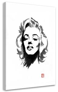 Obraz na plátne Marilyn Monroe - Péchane Rozmery: 40 x 60 cm