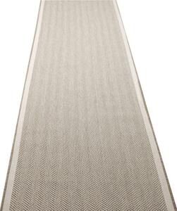 Šnúrkový obojstranný behúň Brussels 205681/10610 Linen krémový / béžový