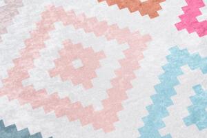 Trendový koberec s farebným geometrickým vzorom Šírka: 160 cm | Dĺžka: 230 cm