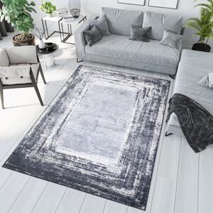 Tmavý trendový koberec s protišmykovou úpravou Šírka: 80 cm | Dĺžka: 150 cm
