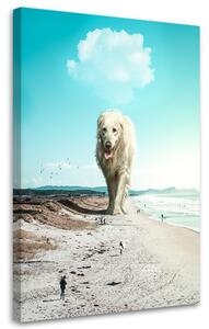 Obraz na plátne Prechádzka po pláži - Alex Griffith Rozmery: 40 x 60 cm