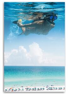 Obraz na plátne Potápanie v oblakoch - Alex Griffith Rozmery: 40 x 60 cm