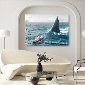 Obraz na plátne Obrovský žralok - Alex Griffith Rozmery: 60 x 40 cm