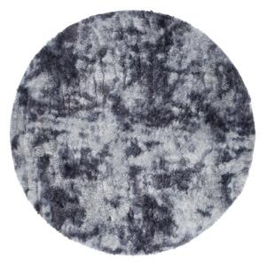 Koberec SILK DYED MR-577 sivý kruh