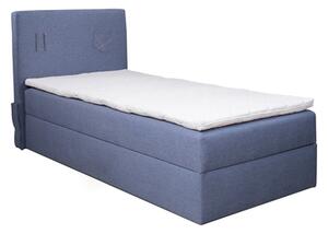 Mládežnícka jednolôžková posteľ váľanda ORO modrá, pravá