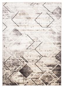 Univerzálny moderný koberec s geometrickým vzorom Hnedá Šírka: 80 cm | Dĺžka: 150 cm