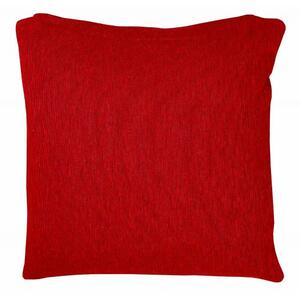 Gobelínová obliečka na vankúš 42x42 cm Červená