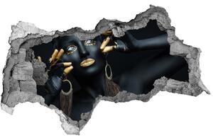 Fototapeta diera na stenu Žena v čiernom nd-b-61049843