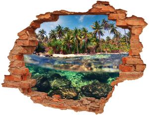 Samolepiaca diera na stenu Tropické pláže nd-c-90407162