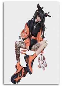 Obraz na plátne Japonské dospievajúce dievča - Vivian Lihonde Rozmery: 40 x 60 cm