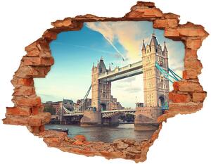 Diera 3D fototapeta na stenu nálepka Tower bridge v londýne