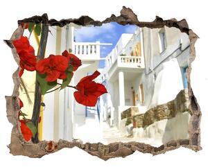 Fototapeta díra na zeď 3D Mykonos grécko nd-k-2987309