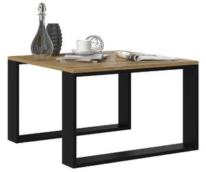 TP Living Konferenční stolek LAWA dub artisan/černý