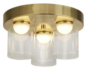 Searchlight 23083-3SB - LED stropné svietidlo HIGHBALL 3xLED/5,3W/230V, priemer 30 cm
